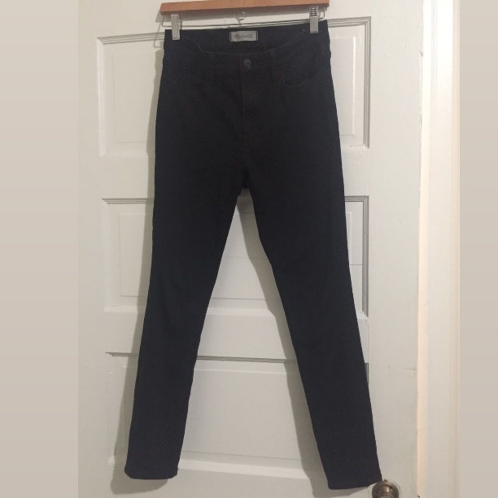 Madewell Roadtripper black high waisted jeans